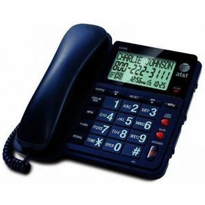 AT&T CL2939 STandard Corded Phone - Black